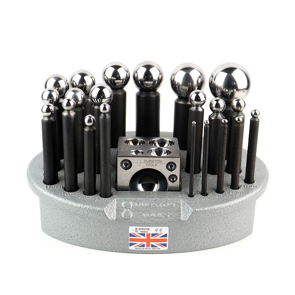 Durston Doming 21 Piece Punch Set With Block 1 Durston Doming 21 Piece Punch Set With Block