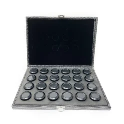 Set Of 24 Round Gemstone Storage Boxes