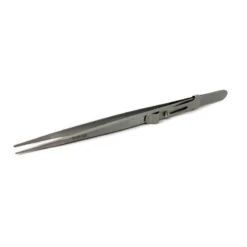 Inox Side Locking Tweezers – Medium Tip