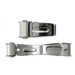 Polished Stainless Steel Sprung Loaded Buckle Clasp