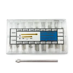 Watch Split Pins Set, Ø0.80mm, 4mm-21mm