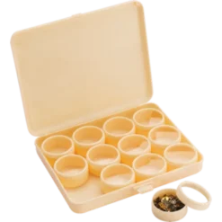 12 Plastic Storage Boxes