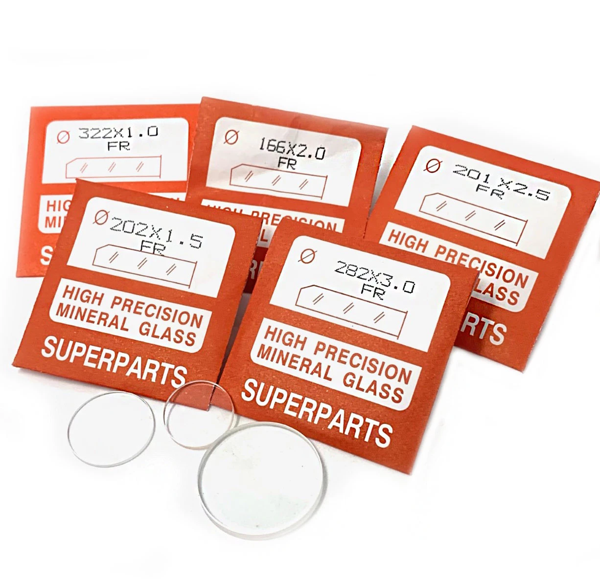 Round & Flat Watch Glass 2mm Thick 16.1-45mm Range 2 Round & Flat Watch Glass 2mm Thick 16.1-45mm Range - Image 2